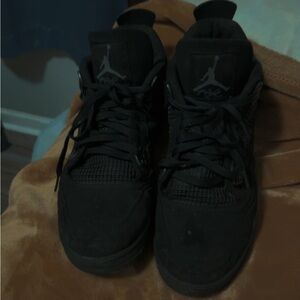 Air jordan retro 4’s 2020 black cats